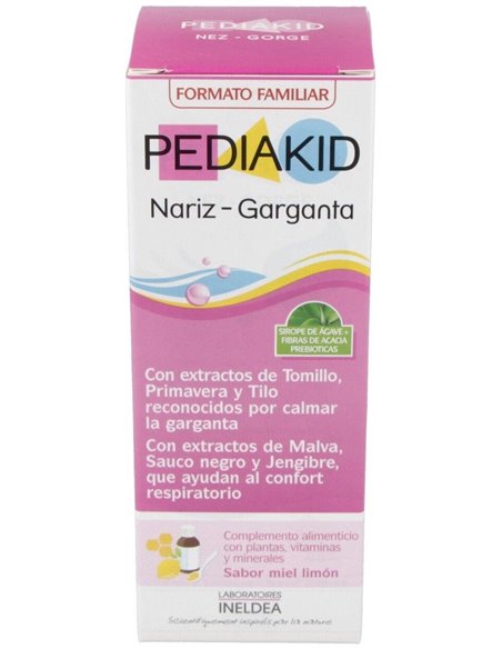 Pediakid Nariz-Garganta Jarabe 250Ml. de Ineldea