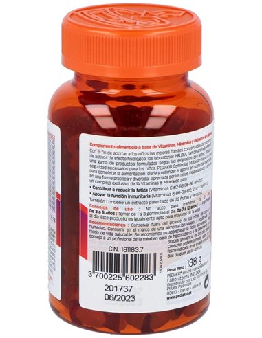 Pediakid Gominolas Multivitaminadas 60Gominolas de Ineldea