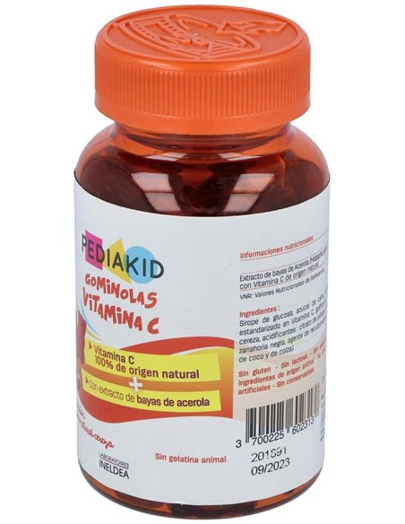 Pediakid Gominolas Vitamina C 60Gominolas de Ineldea