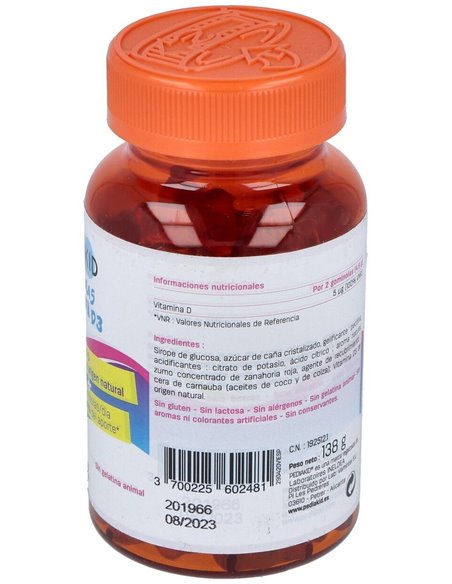 Pediakid Gominolas Vitamina D3 60Gominolas de Ineldea