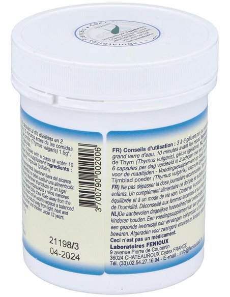 Thym (Tomillo) 200Cap. de Fenioux