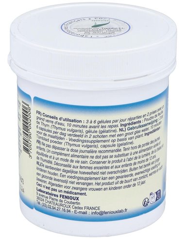 Thym (Tomillo) 200Cap. de Fenioux