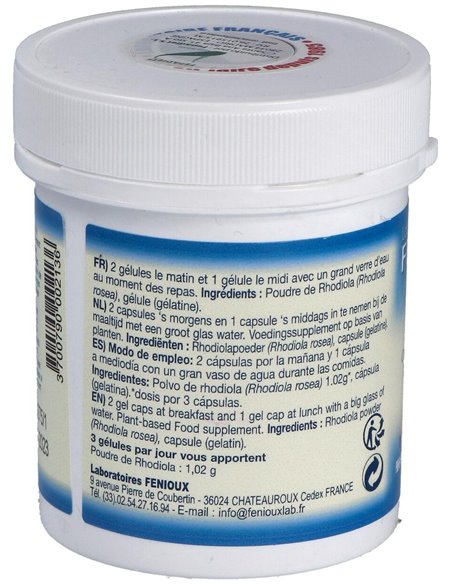 Rhodiola 340Mg. 90Cap. de Fenioux