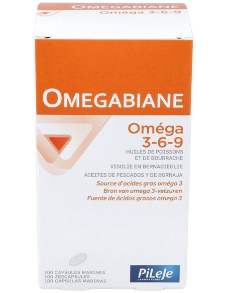 Omegabiane 3-6-9 100 cápsulas de Pileje