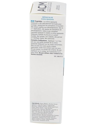 Sedacalm Crema Calmante 120Ml. de Acm Laboratoires