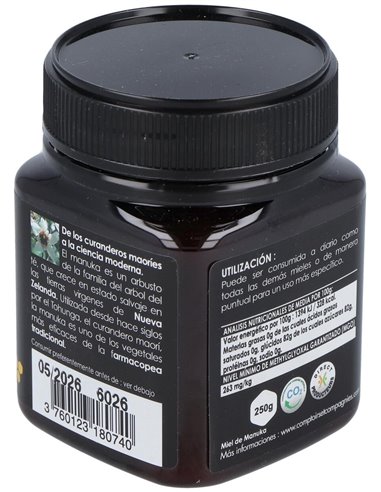 Miel De Manuka Iaa10+250Gr. de Comptoirs & Compagnies
