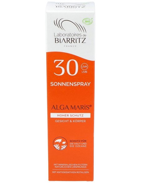 Spray Solar Cara Y Cuerpo Spf30 100Ml. Bio de Alga Maris - Lab. Biarritz