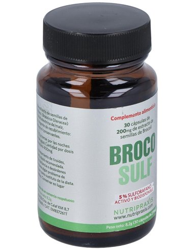 Brocosulf 30Cap. de Nutripraxis