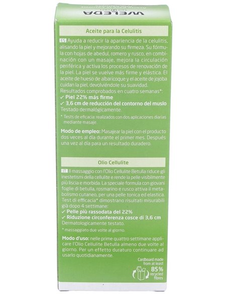 Aceite para la Celulitis de Abedul 100ml  de Weleda