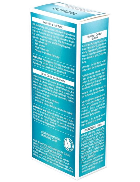 Locion Capilar Revitalizante Con Romero 100Ml. de Weleda