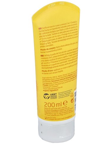 Champú y Gel de Caléndula 200ml  de Weleda