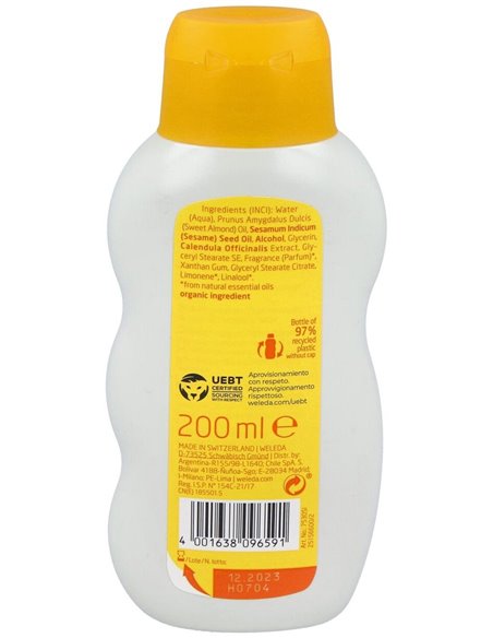 Baño De Crema De Calendula 200Ml.(Plastico) de Weleda