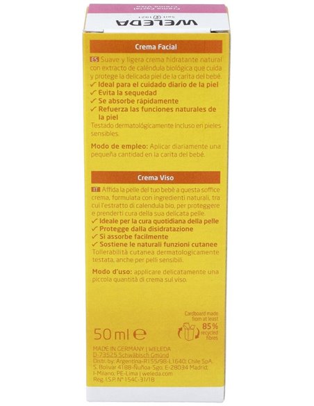 Crema Facial de Caléndula 50ml  de Weleda