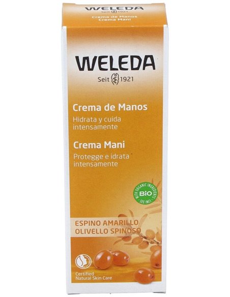 Crema de Manos Hidratante de Espino Amarillo 50ml  de Weleda