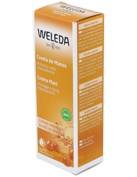 Crema De Manos De Espino Amarillo Hidratante 50Ml. de Weleda