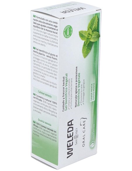 Gel Dentífrico Vegetal 75ml  de Weleda
