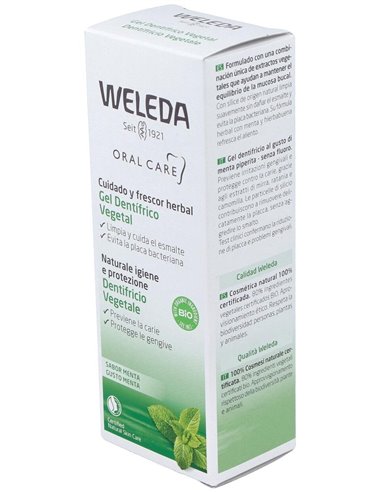 Gel Dentífrico Vegetal 75ml  de Weleda