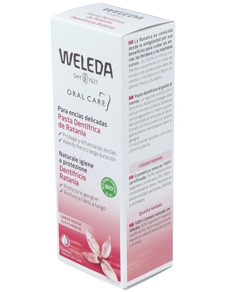 Pasta Dentífrica de Ratania 75ml  de Weleda