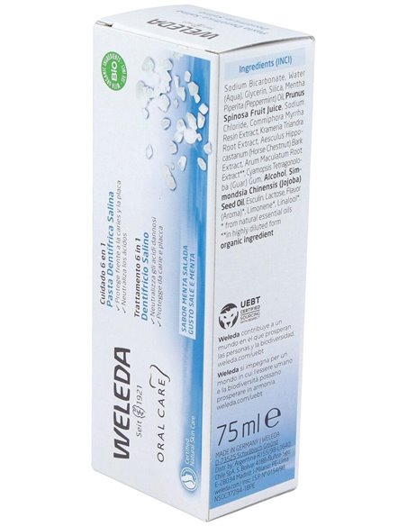 Pasta Dentífrica Salina 75ml  de Weleda
