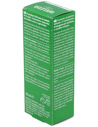 Skin Food Crema De Plantas Medicinales 30 Ml de Weleda
