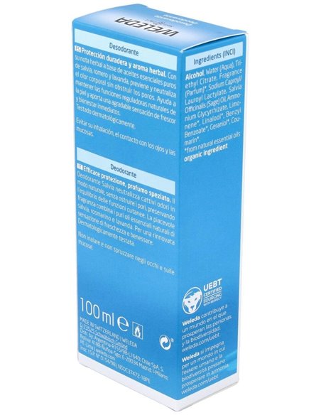Desodorante Spray de Salvia 100ml  de Weleda