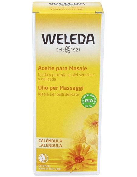 Aceite De Calendula Para Masaje 100 Ml de Weleda