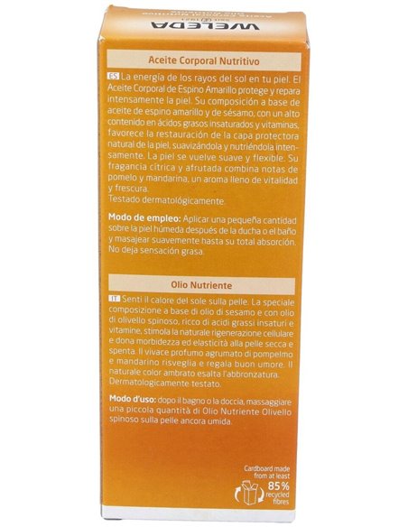 Aceite Corporal De Espino Amarillo 100Ml. de Weleda
