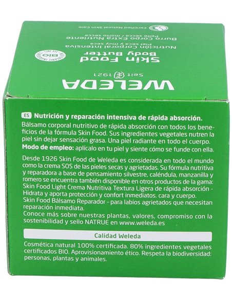 Skin Food Body Butter - Bálsamo Corporal 150ml  de Weleda