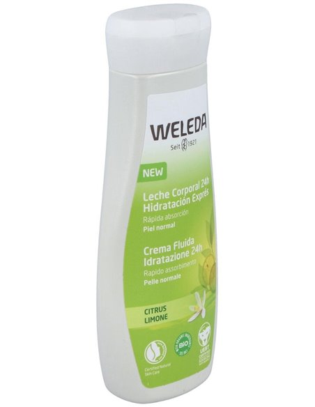 Leche Corporal Citrus 24H Hidratación Exprés 200ml  de Weleda