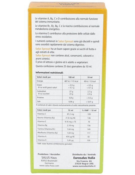 Epresat Multivitamin 250Ml de Salus