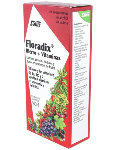 Floradix Hierro 500Ml Salus de Salus