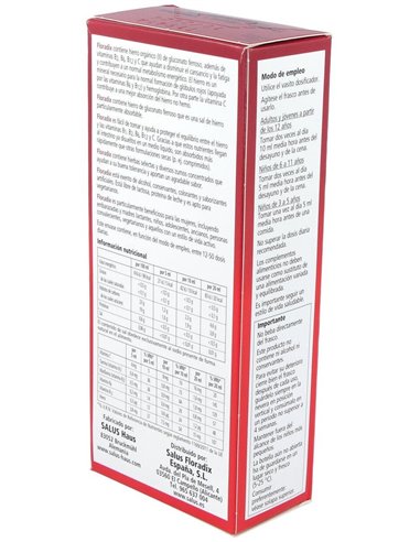 Floradix Hierro 250Ml Salus de Salus