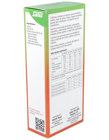 Salullant Llanten Expectorante 250Ml de Salus
