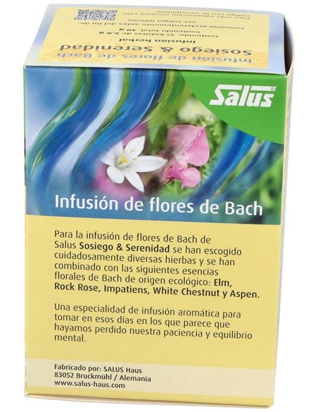 Infusion Flores Bach Sosiego Y Serenidad 15Sbrs. de Salus