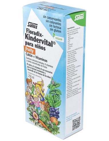 Kindervital Fruity 250Ml. Salus de Salus