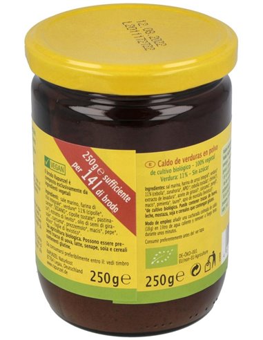 Caldo De Verduras  Brodo 250Gr. Bio Vegan de Rapunzel