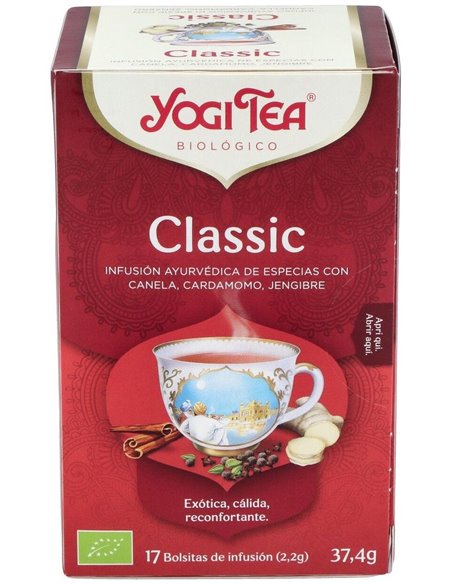 Yogi Tea Chai Classic 17 X 2,2 G de Yogi Tea