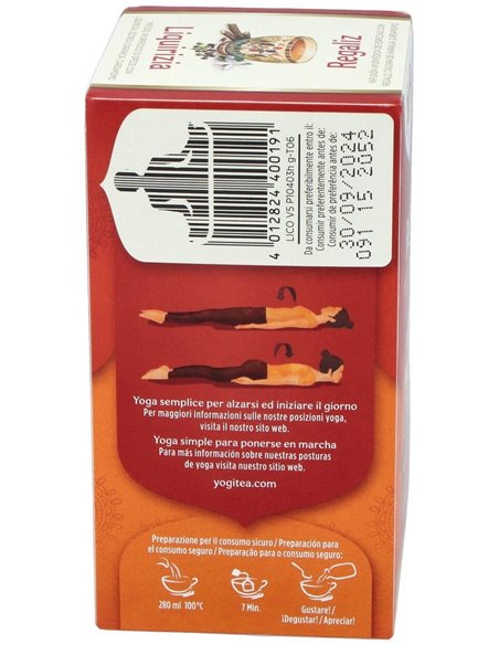 Yogi Tea Regaliz 17Infusiones de Yogi Tea