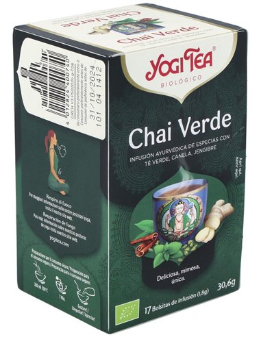 Yogi Tea Chai Verde 17 X 1,8 G de Yogi Tea