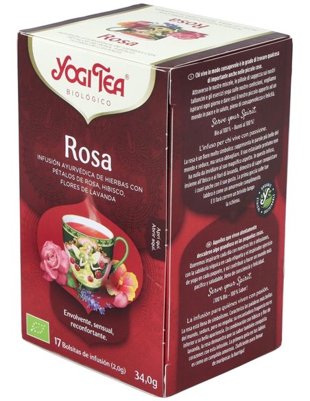 Yogi Tea Rosa 17Infusiones de Yogi Tea
