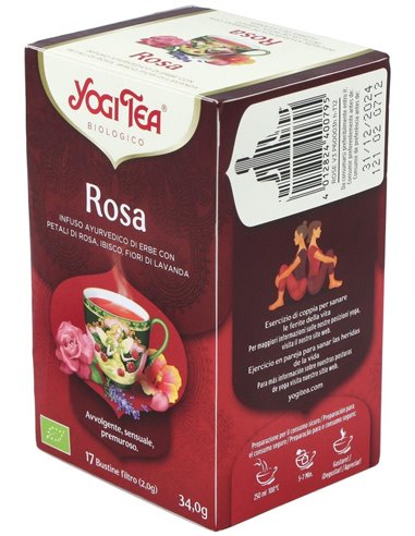 Yogi Tea Infusión Rosa 17 X 2 G de Yogi Tea