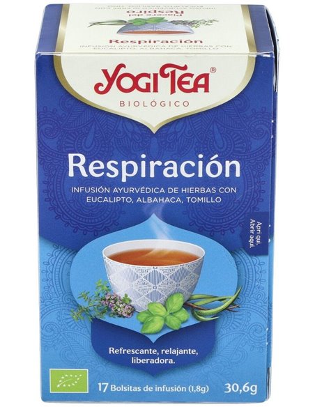 Yogi Tea Respiración 17 X 1,8 G de Yogi Tea