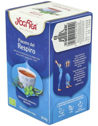 Yogi Tea Respiración 17 X 1,8 G de Yogi Tea