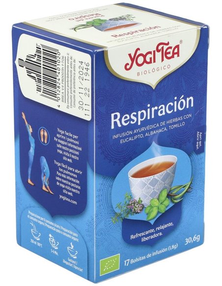 Yogi Tea Respiración 17 X 1,8 G de Yogi Tea