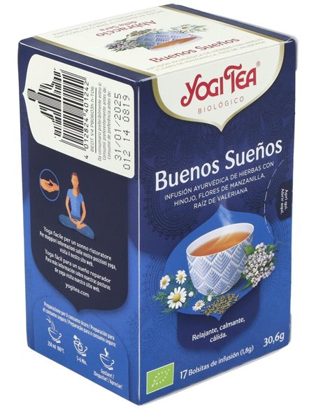 Yogi Tea Buenos Sueños 17 X 1,8 G de Yogi Tea