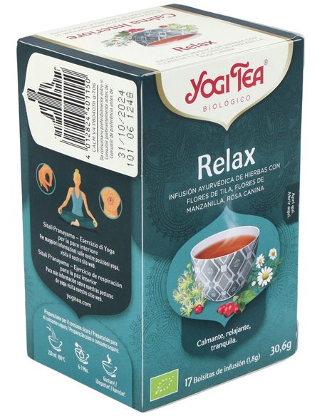 Yogi Tea Relax 17Infusiones de Yogi Tea