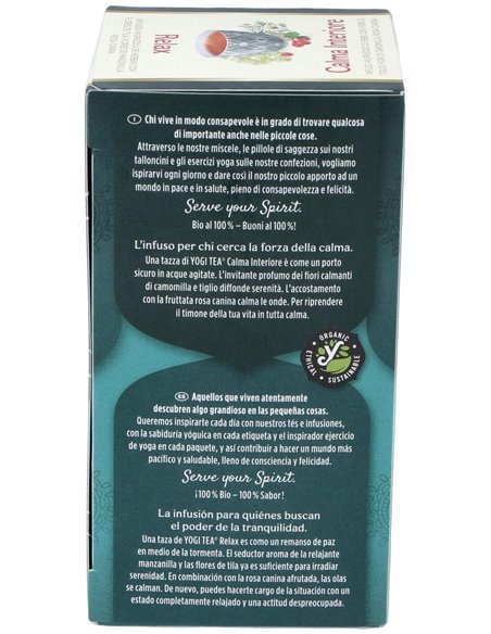 Yogi Tea Relax 17Infusiones de Yogi Tea