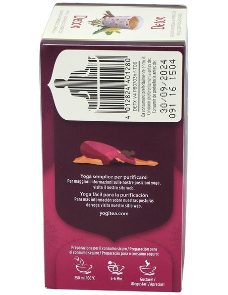 Yogi Tea Detox 17Infusiones de Yogi Tea