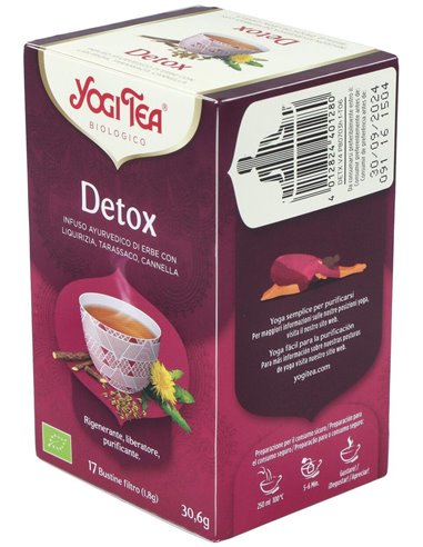 Yogi Tea Detox 17Infusiones de Yogi Tea