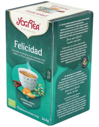 Yogi Tea Felicidad 17Infusiones de Yogi Tea